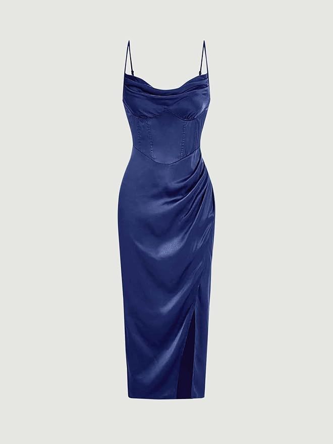 Nataly Satin Silk Dress