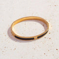Julieta Black Bangle