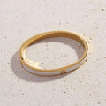 Julieta White Bangle