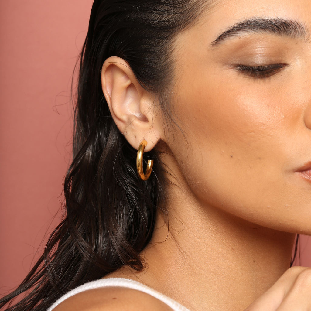 Medium Cali Hoops