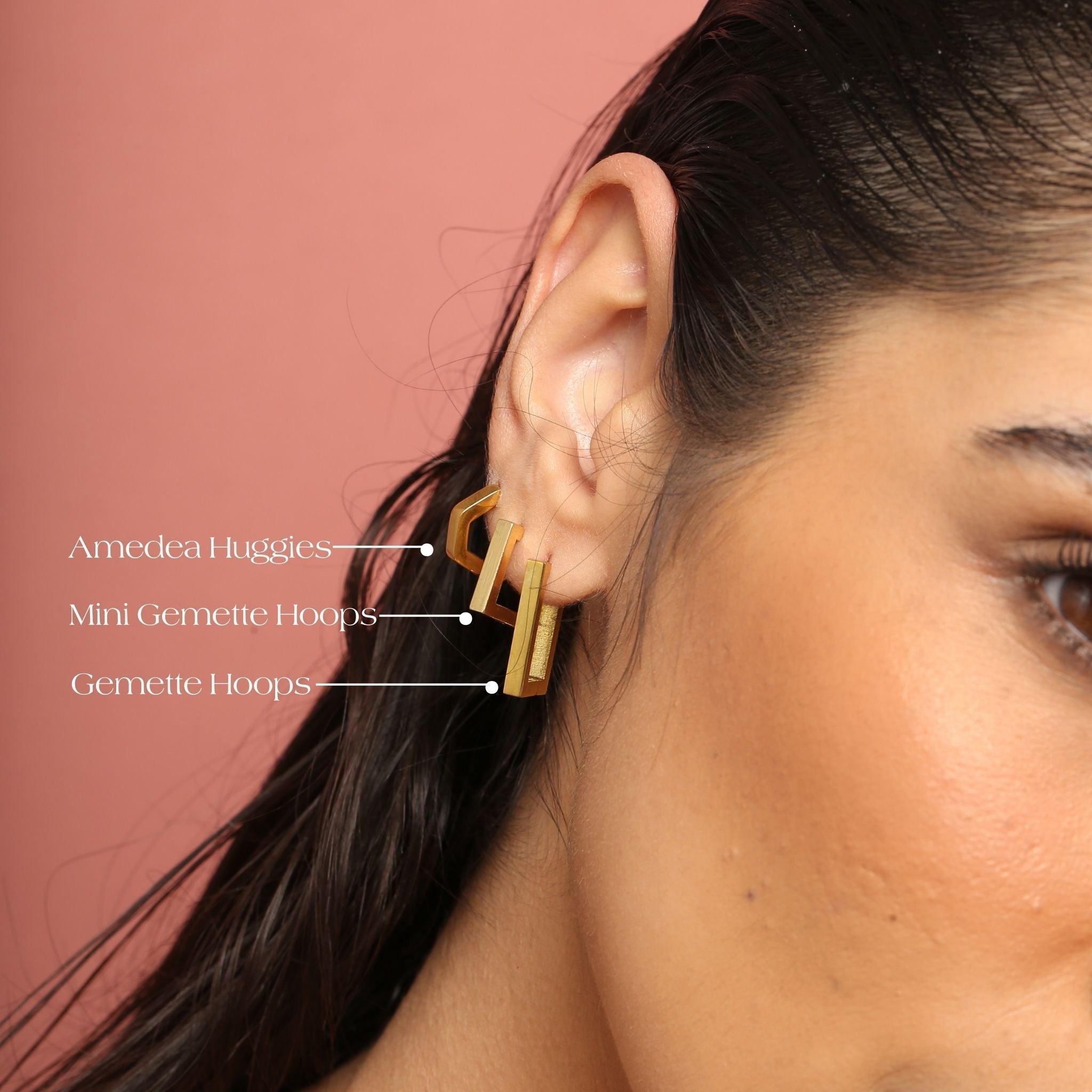 Mini Gemette Hoops