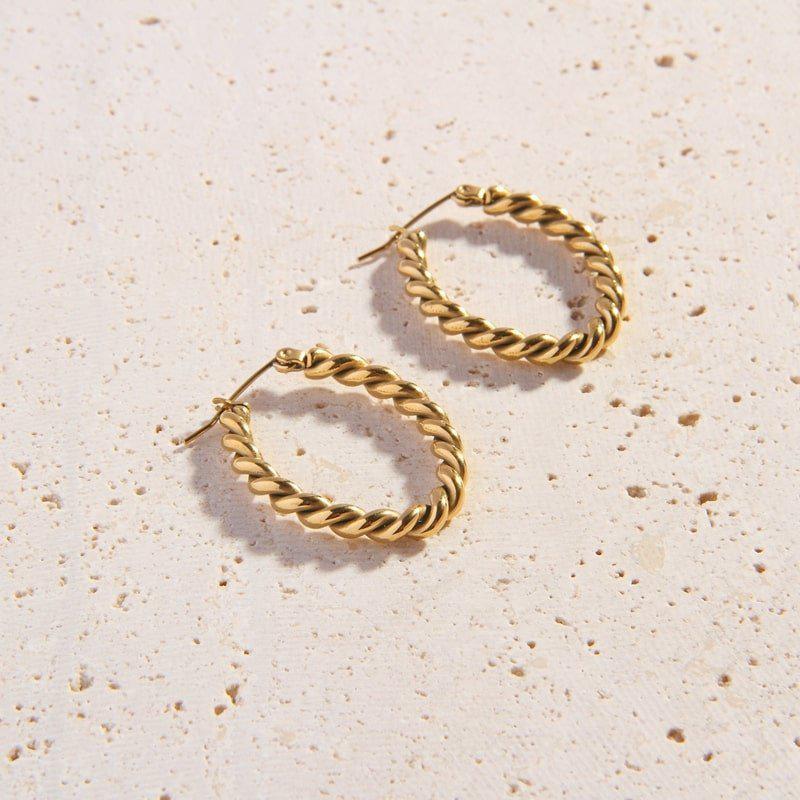 Oval Mia Hoops