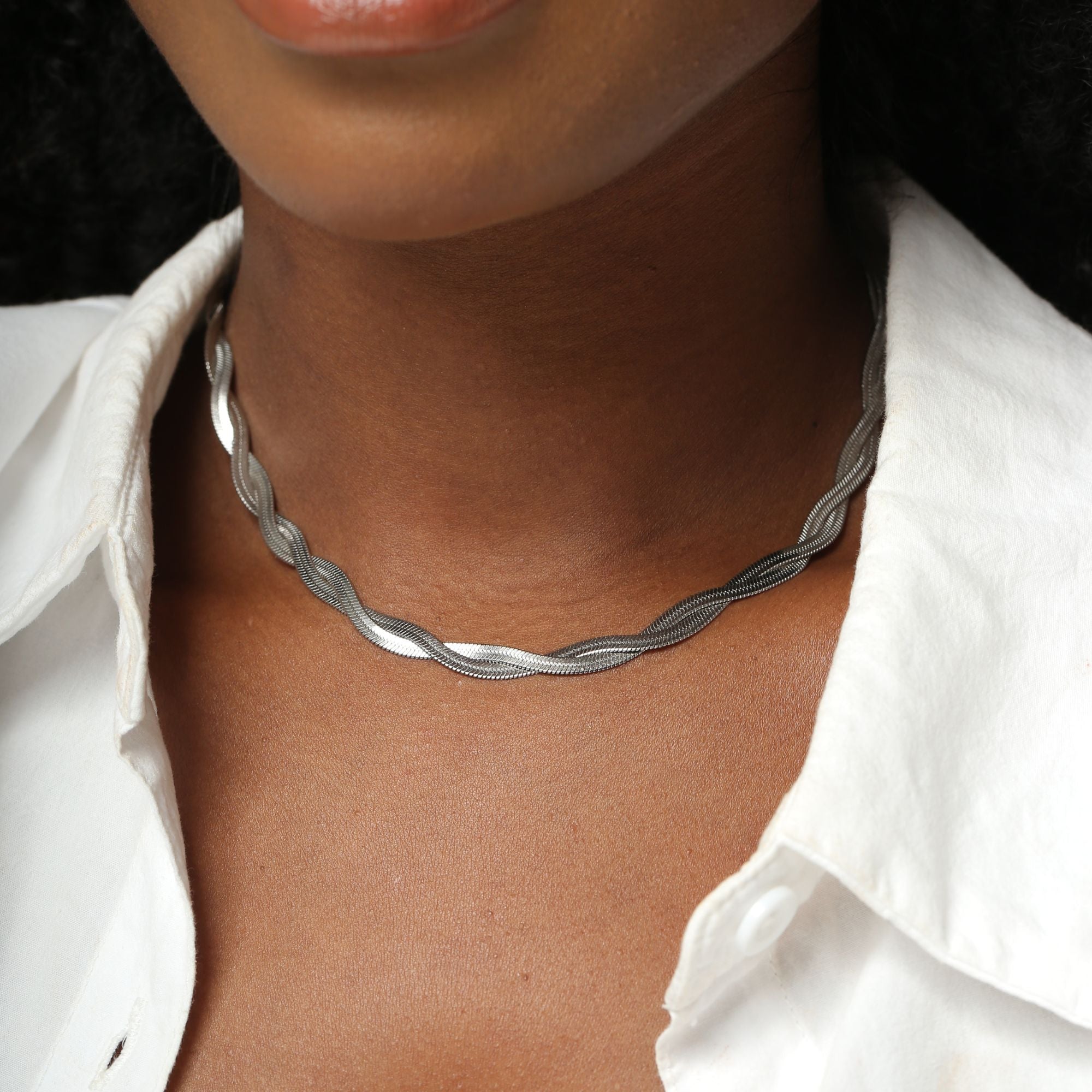 Silver Ana Necklace