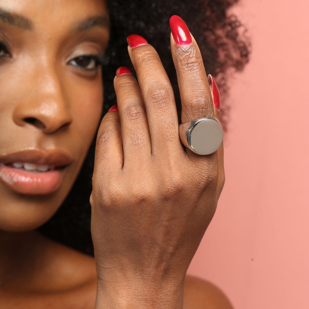 Silver Aurora Ring