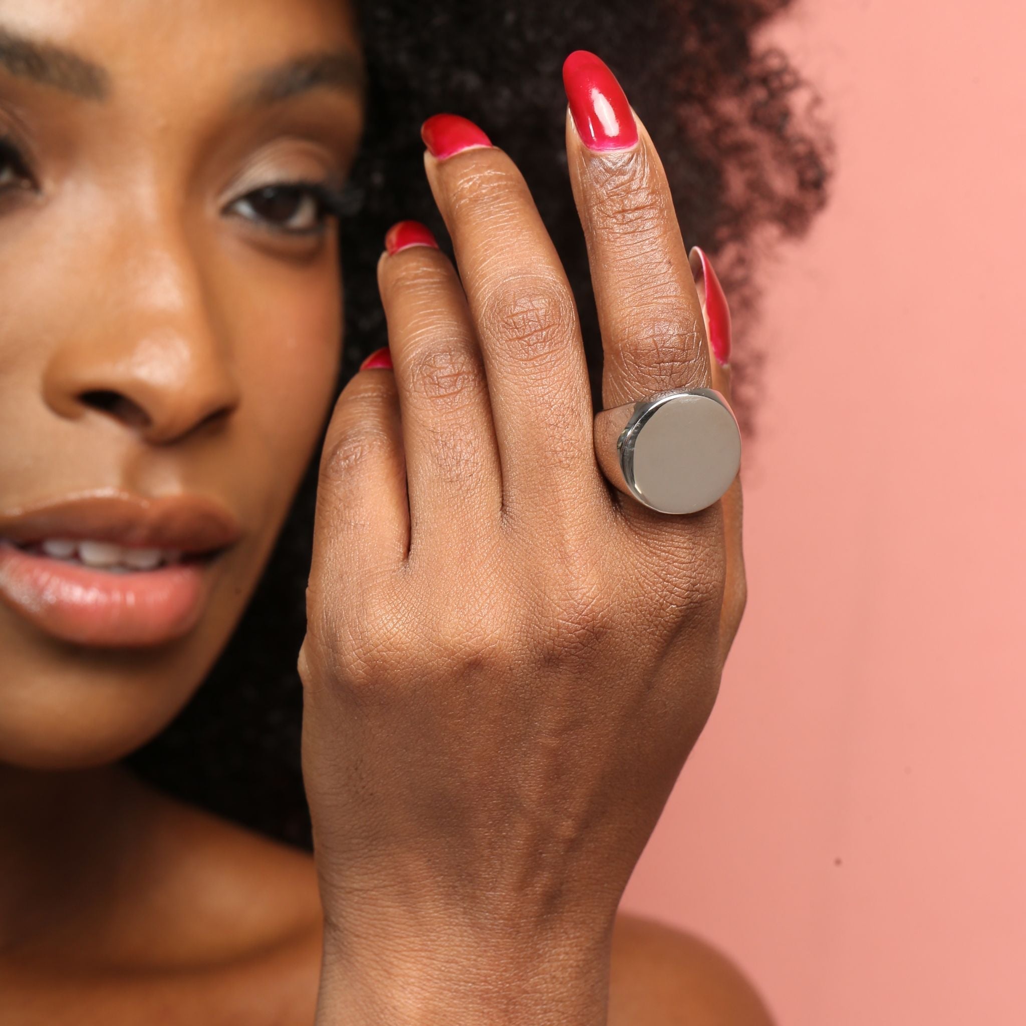 Silver Aurora Ring