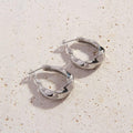 Silver Fia Hoops