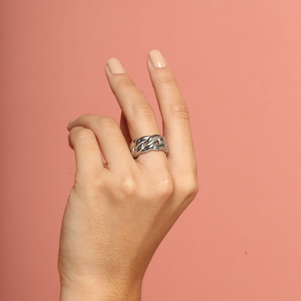 Silver Lorenza Ring