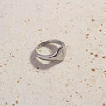 Silver Rose Ring
